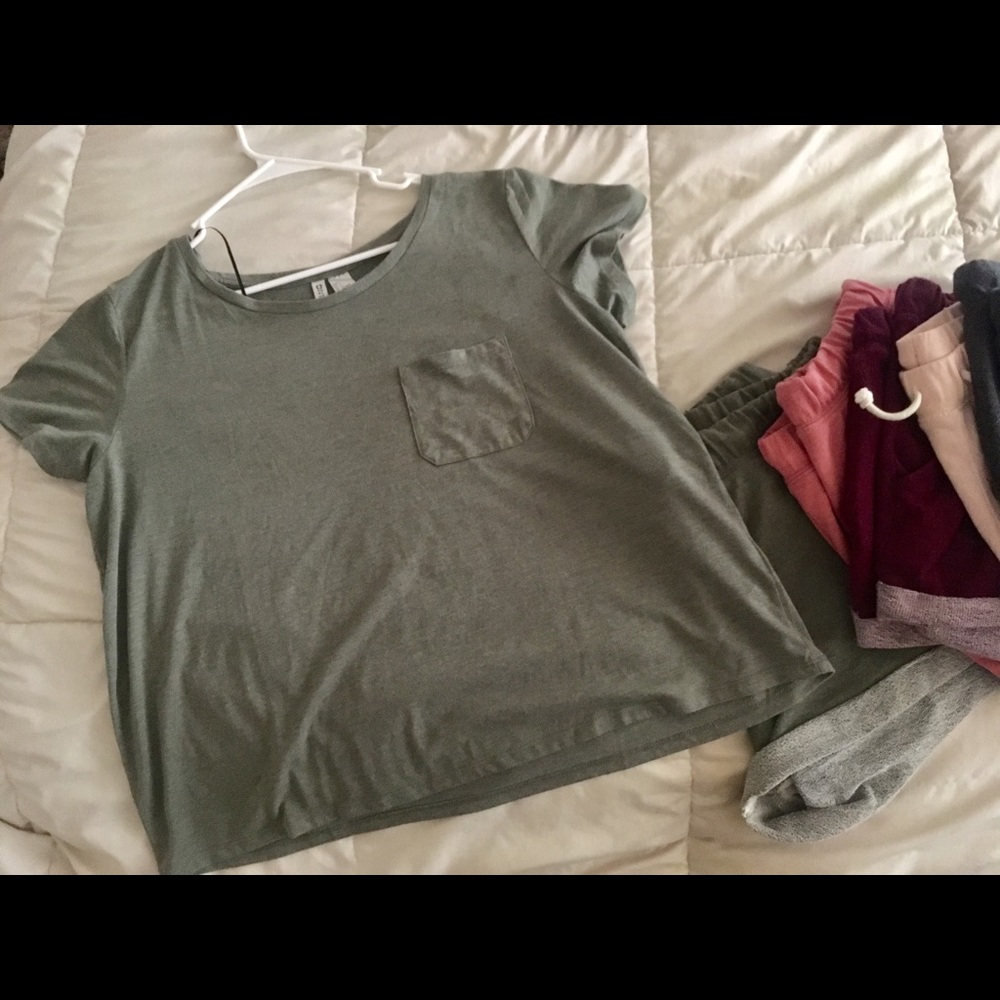 Green H&M Top